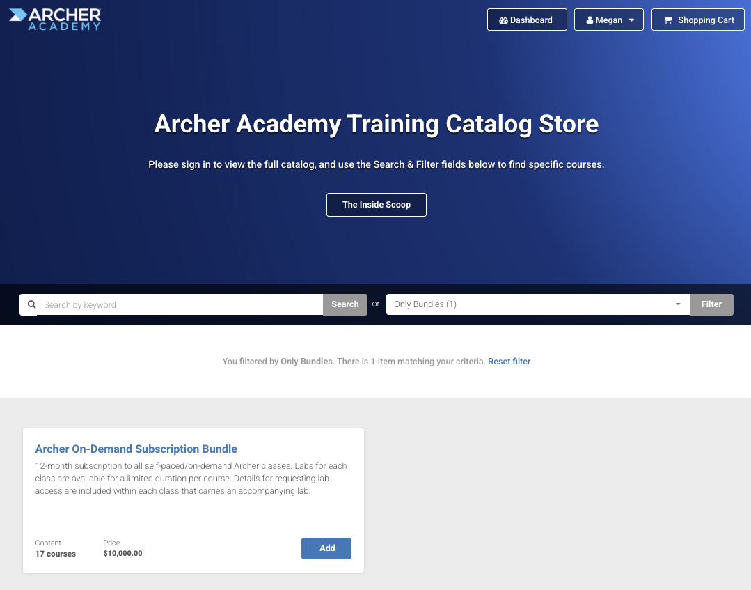 Image of Archer Academy Store - Subscription bundle