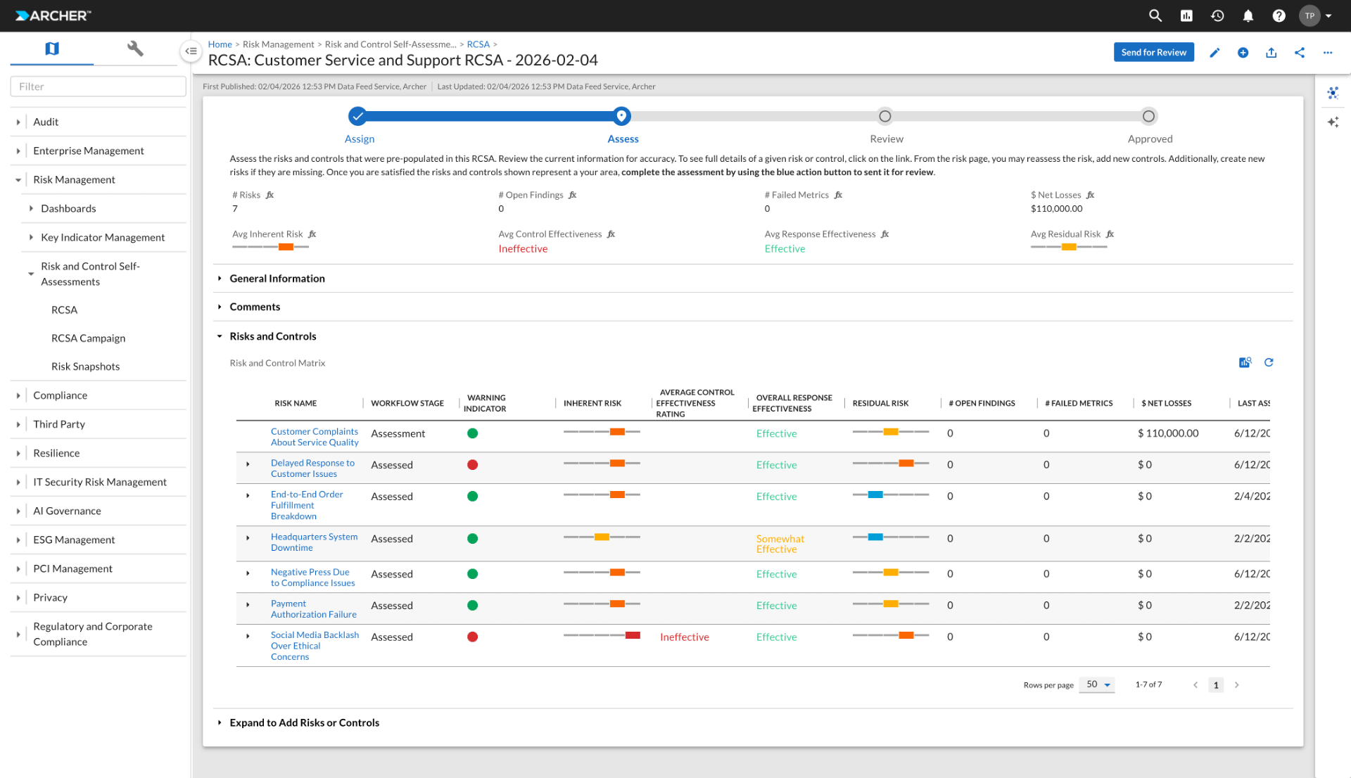 Reports on record Page.png